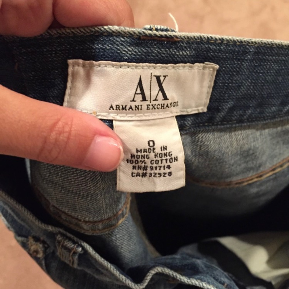 SOLD: Armani Exchange Jeans - Picture 3 of 4